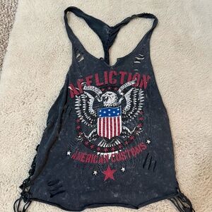 Affliction eagle tank top